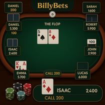 BillyBets - Texas Hold'em Poker - Strategy Game