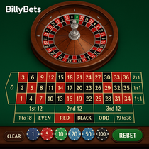 BillyBets - Roulette Table Game - European Roulette